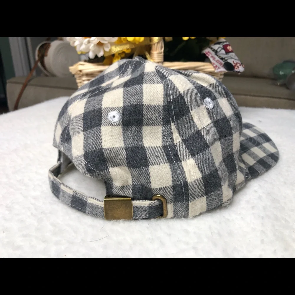 Brand New-Buffalo Check Baseball Cap